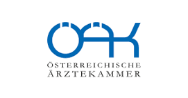 Logo Österreichische Ärztekammer – Sponsor des Österreichischen Fußballärzte-Nationalteams
